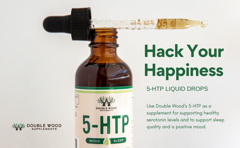 5 HTP Liquid Drops by Double Wood Supplements
